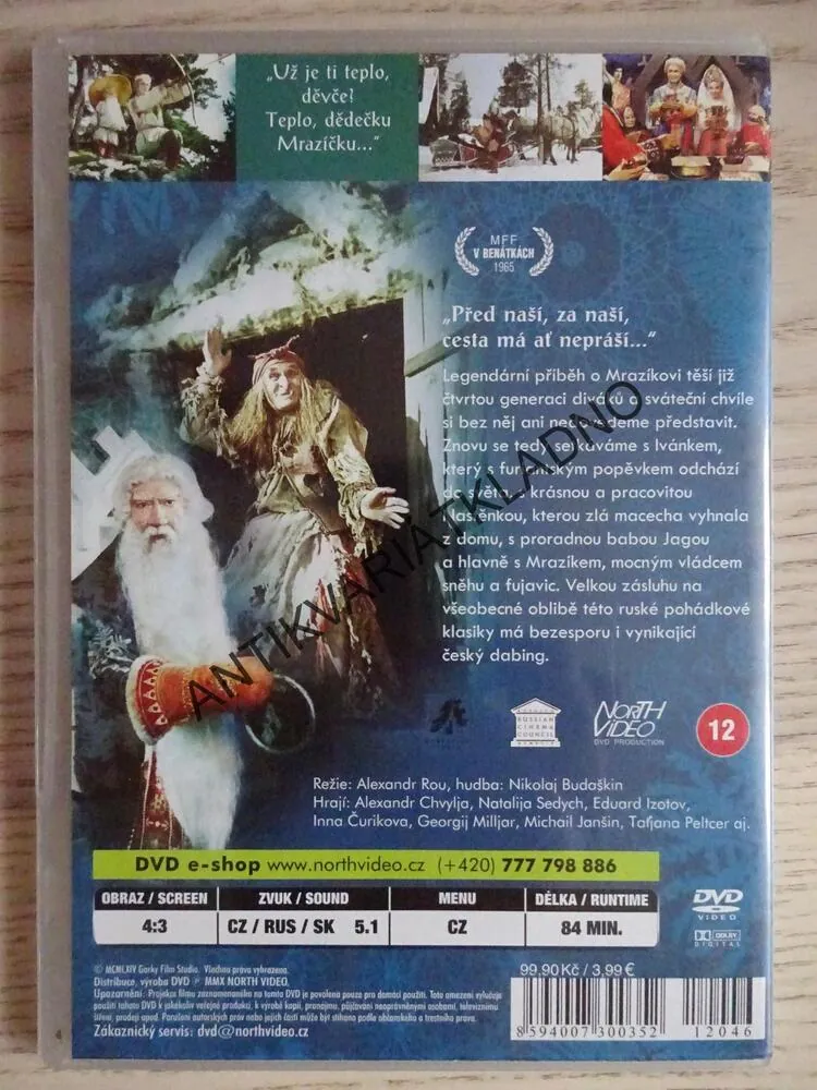 MRAZÍK, DVD FILM 