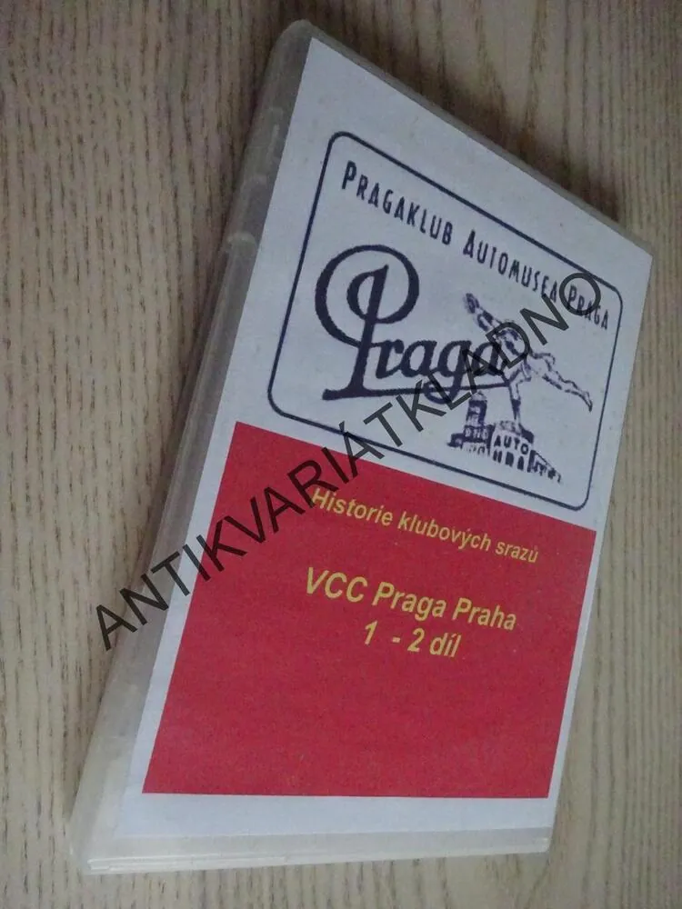 VETERAN CAR CLUB PRAHA, 1.-2., SRAZ VOZŮ PRAGA, DVD FILM DOKUMENT VÁLKA