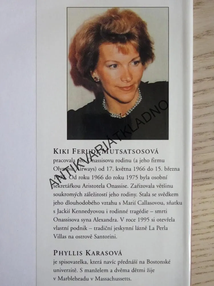 ONASSIS A JEHO ŽENY, KIKI FERUDI MUTSATSOSOVÁ, **an