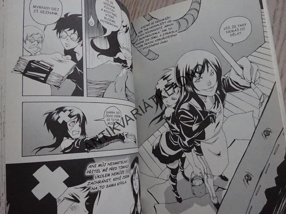 UPÍŘÍ POLIBKY, HŘBITOVNÍ HRY, ELLEN SCHREIBER, GRAFIKA REM, KOMIKS, **an