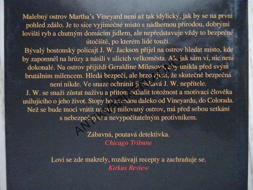 PŘÍPAD Z MARTHA'S VINEYARDU, PHILIP R. CRAIG, **an