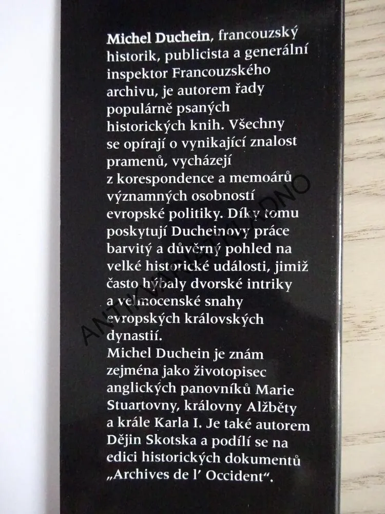 VÉVODA Z BUCKHINGHAMU, MICHEL DUCHEIN, **an