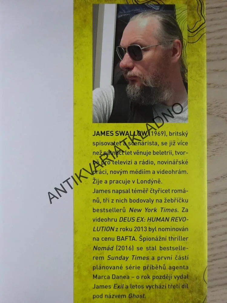 EXIL, JAMES SWALLOW, **an