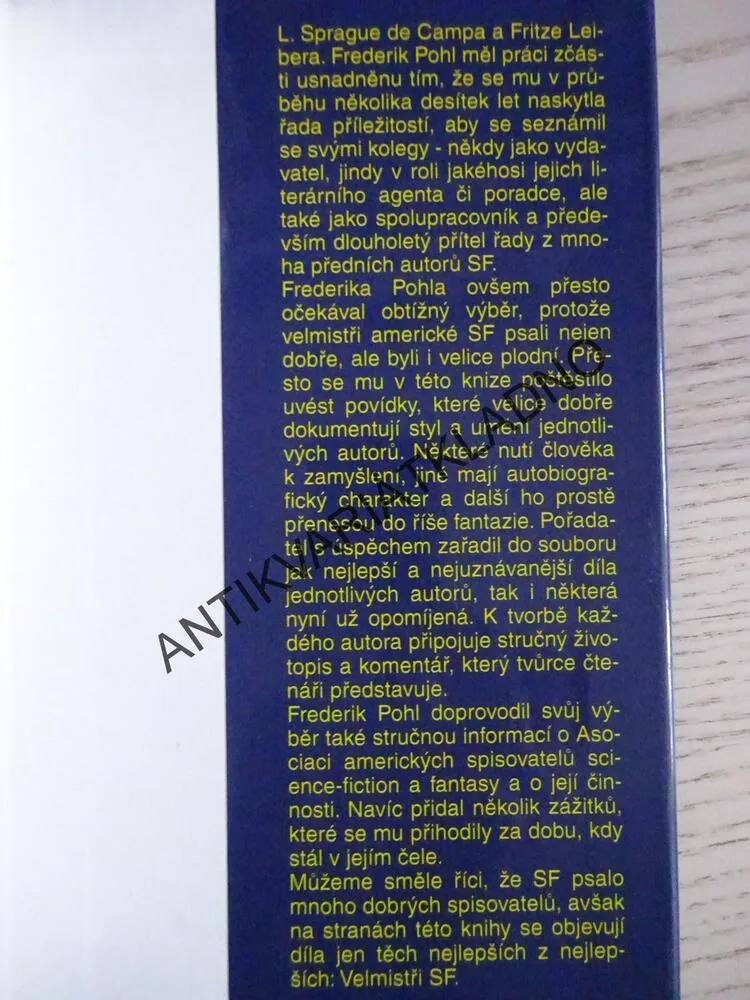 VELMISTŘI SF, SIMAK, LEIBER, HEINLEIN A DALŠÍ, **an