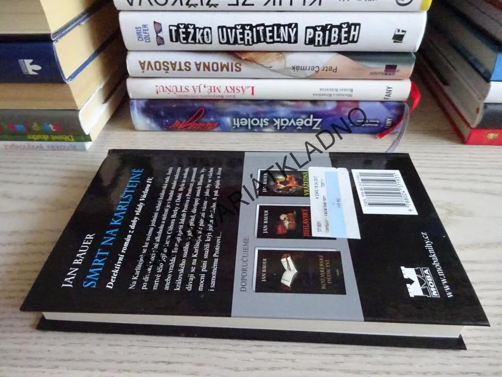 SMRT NA KARLŠTEJNĚ, JAN BAUER, **an