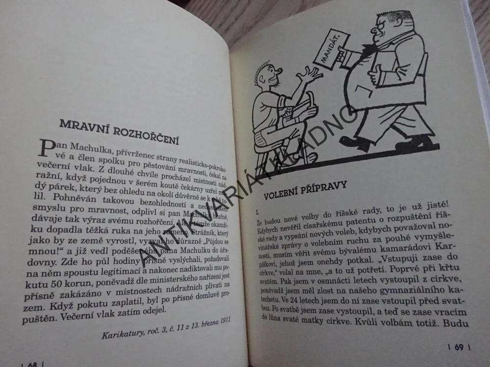 NEŠŤASTNÝ POLICEJNÍ ŘEDITEL, JAROSLAV HAŠEK, **an
