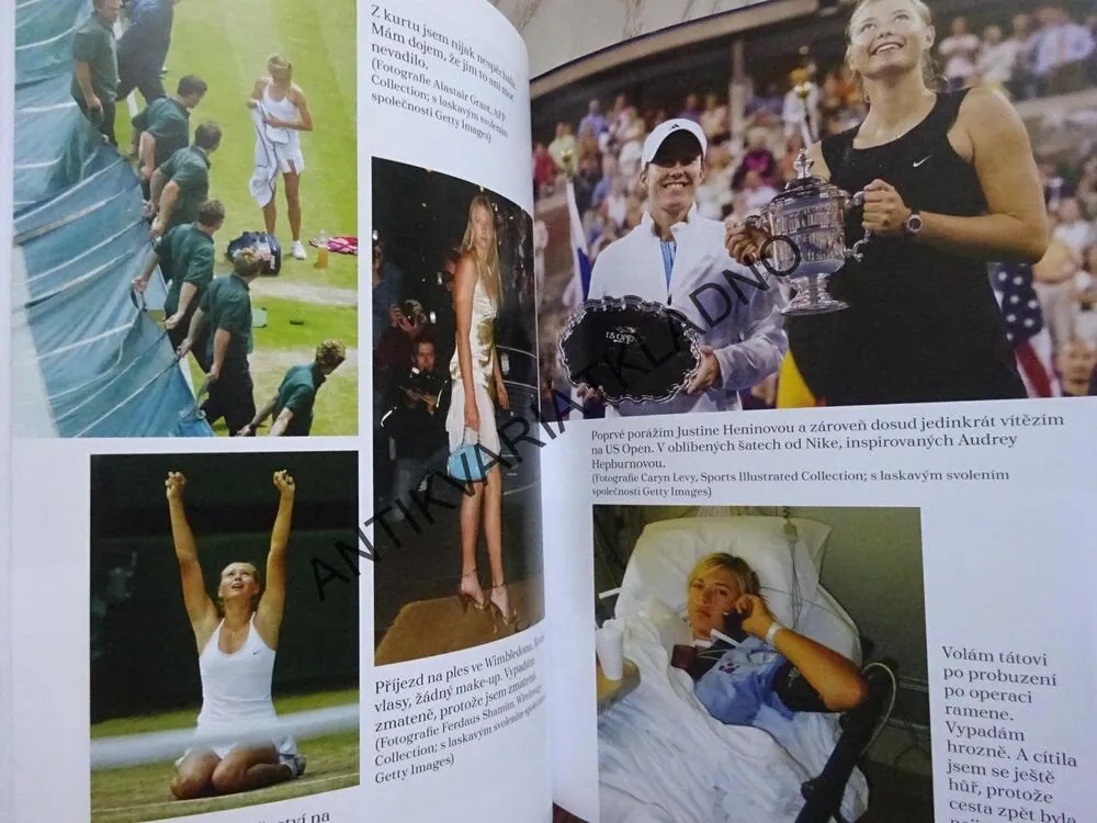 NEZASTAVITELNÁ, MARIA ŠARAPOVOVÁ, **an