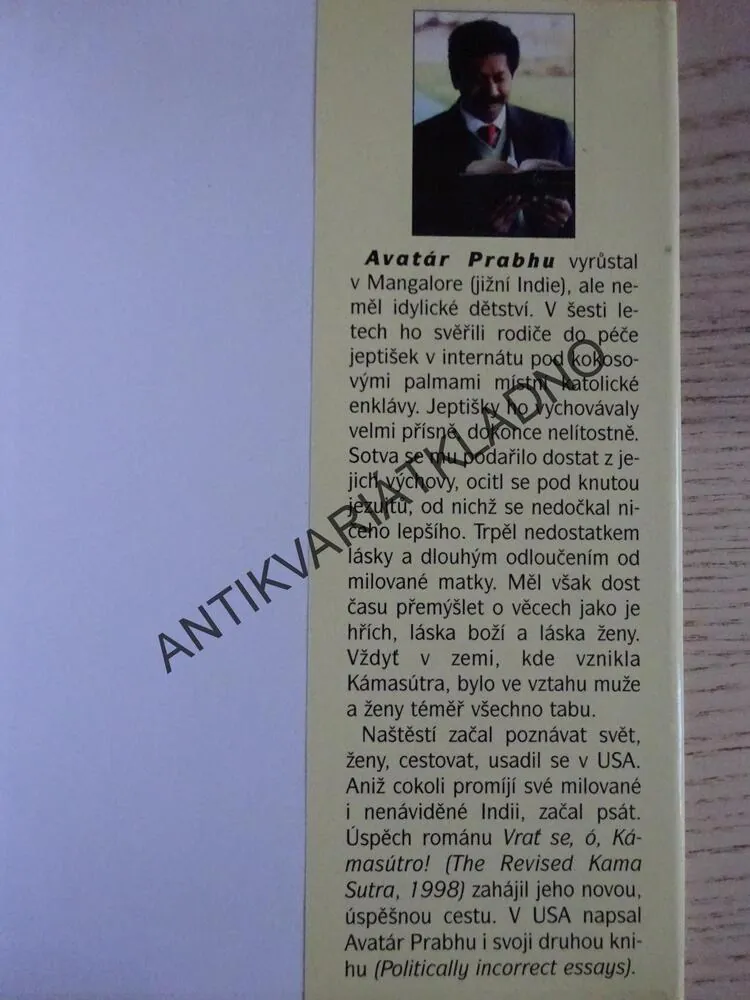 VRAŤ SE. Ó KÁMASÚTRO!, AVATÁR PRABHU, EROTIKA, **an