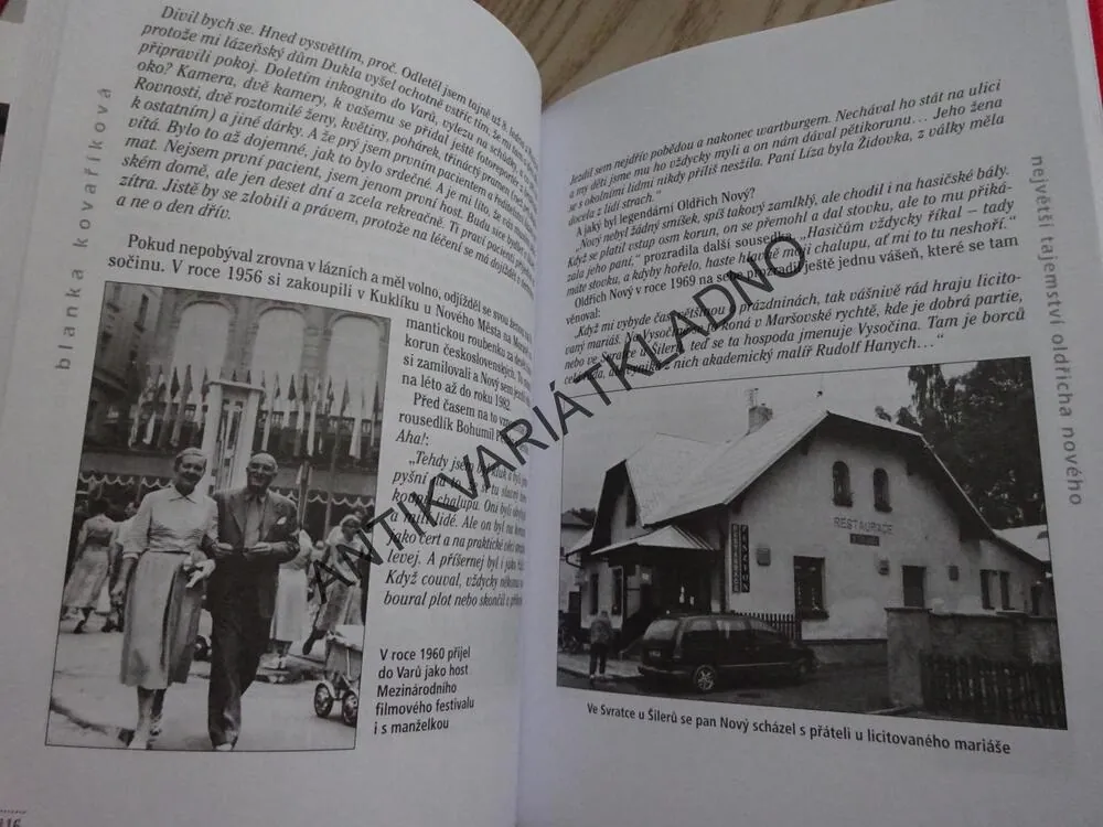 NEJVĚTŠÍ TAJEMSTVÍ OLDŘICHA NOVÉHO, BLANKA KOVAŘÍKOVÁ, **an