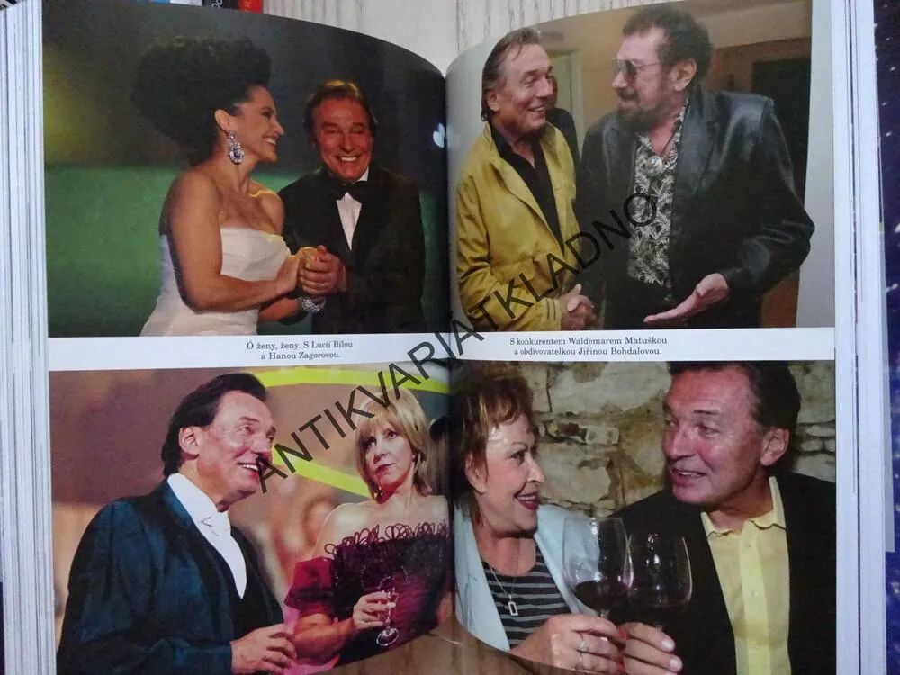 ZPĚVÁK STOLETÍ KAREL GOTT, MICHAELA REMEŠOVÁ, ROMAN SCHUSTER, **an