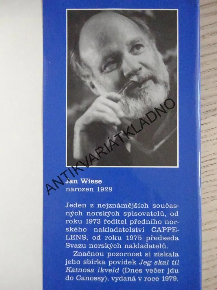 TAJEMSTVÍ ZÁZRAČNÉHO OBRAZU, JAN WIESE, **an