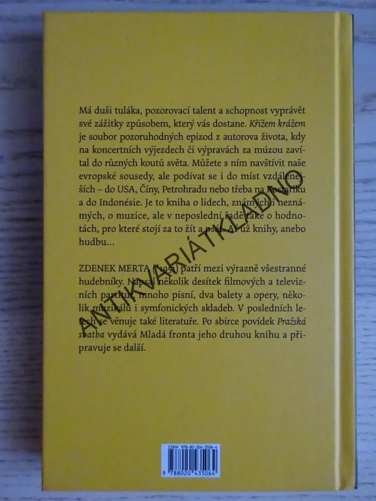 KŘÍŽEM KRÁŽEM ANEB DOBRODRUŽSTVÍ POTULNÉHO MUZIKANTA, ZDENEK MERTA, **an