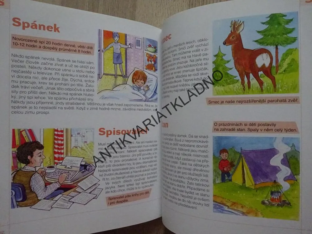 DĚTSKÁ ENCYKLOPEDIE, BOHUMIL ŘÍHA, ELIŠKA JANOVSKÁ, ANTONÍN ŠPLÍCHAL, **an