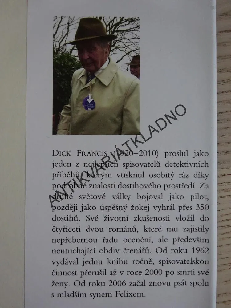 CÍLOVÁ ROVINKA, DICK FRANCIS, **an