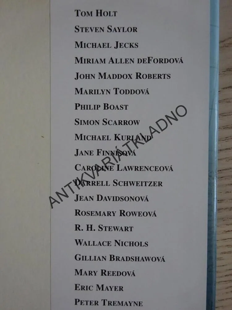 VELKÁ KNIHA ŘÍMSKÝCH DETEKTIVEK, MIKE ASHLEY, **an