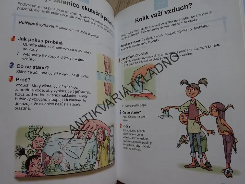 MALÝ VĚDEC 1, EXPERIMENTY, KTERÉ MŮŽETE PROVÁDĚT I DOMA, SENCANSKI, **an