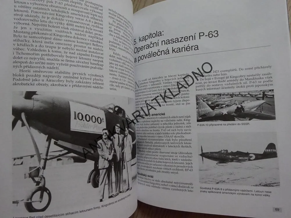 BOJOVÉ LEGENDY, P-39 AIRACOBRA, PEJČOCH, **an