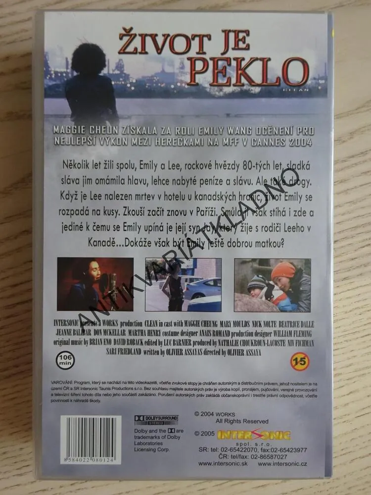 ŽIVOT JE PEKLO, NICK NOLTE, VHS VIDEOKAZETA