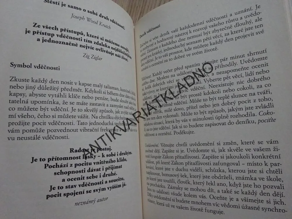 KLÍČ K ŽIVOTU PODLE ZÁKONA PŘITAŽLIVOSTI, JACK CANFIELD, D. D. WATKINSOVÁ, **an