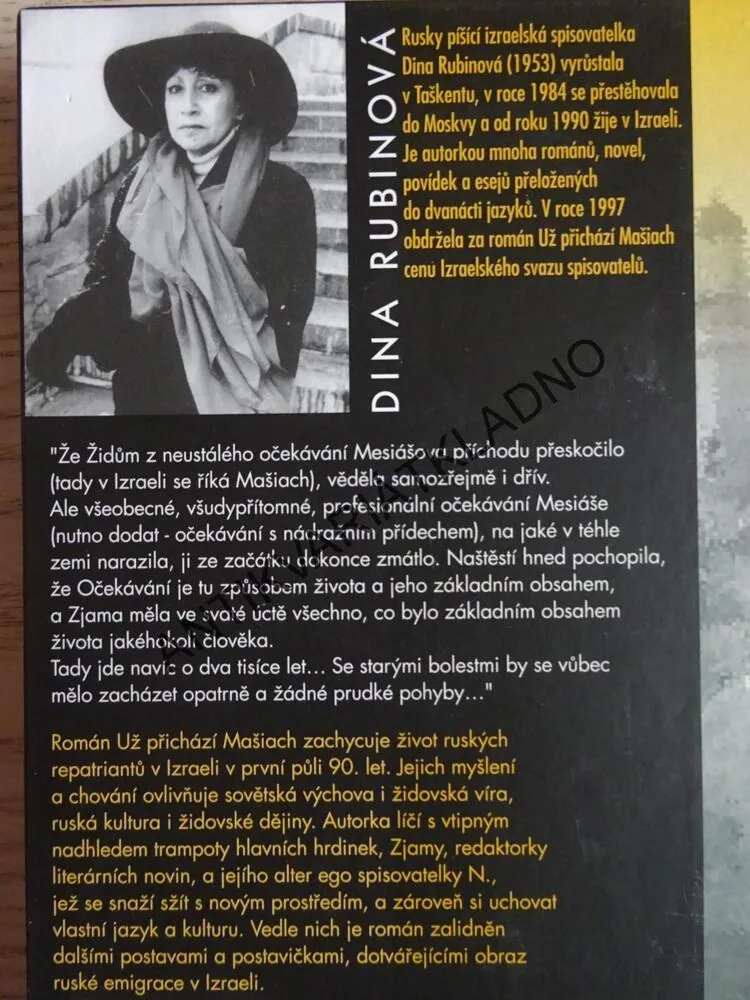 UŽ PŘICHÁZÍ MAŠIACH, DINA RUBINOVÁ, **an