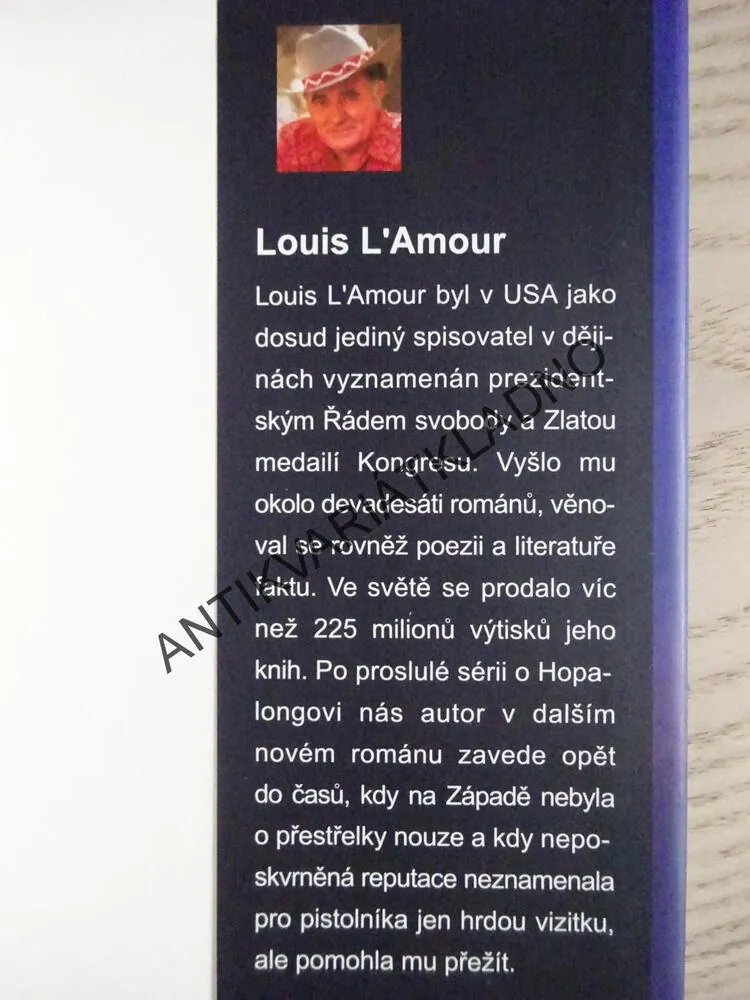 ZÁKON PRÉRIE, LOUIS L'AMOUR, **an