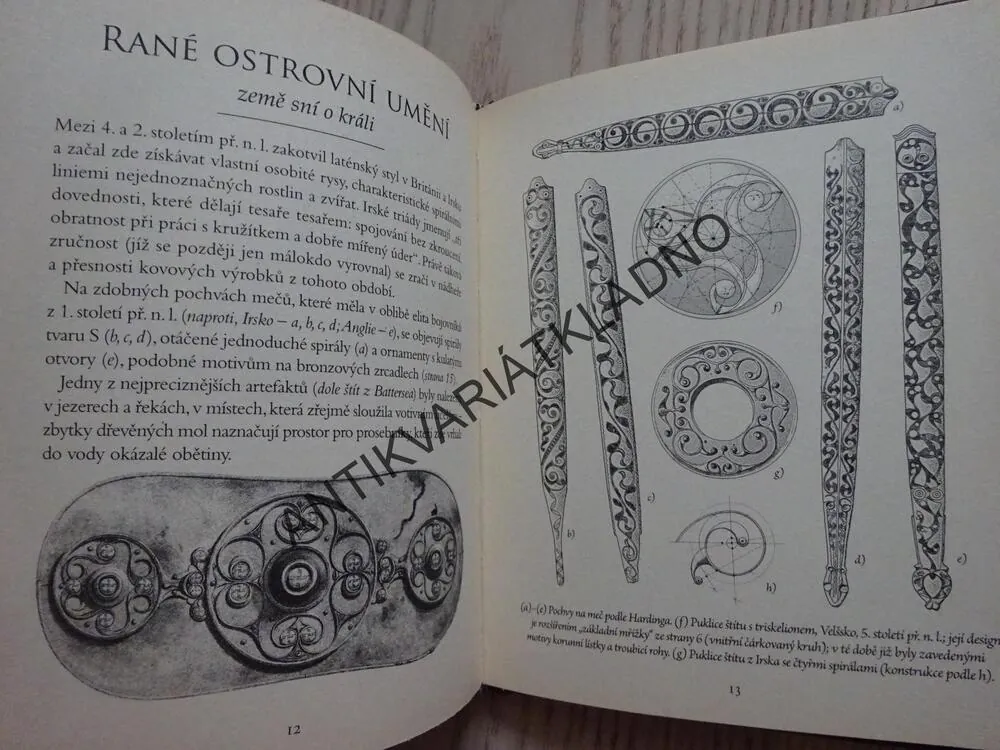 KELTSKÉ VZORY, VIZUÁLNÍ RYTMY DÁVNOVĚKU, ADAM TETLOW, **an