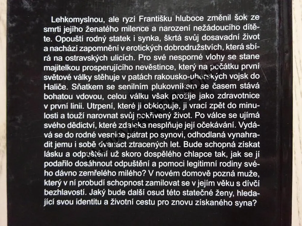 BORDELMAMÁ ANEB ČAS SVLÉKÁNÍ ŠNĚROVAČEK, OLGA LIPECKÁ, **an