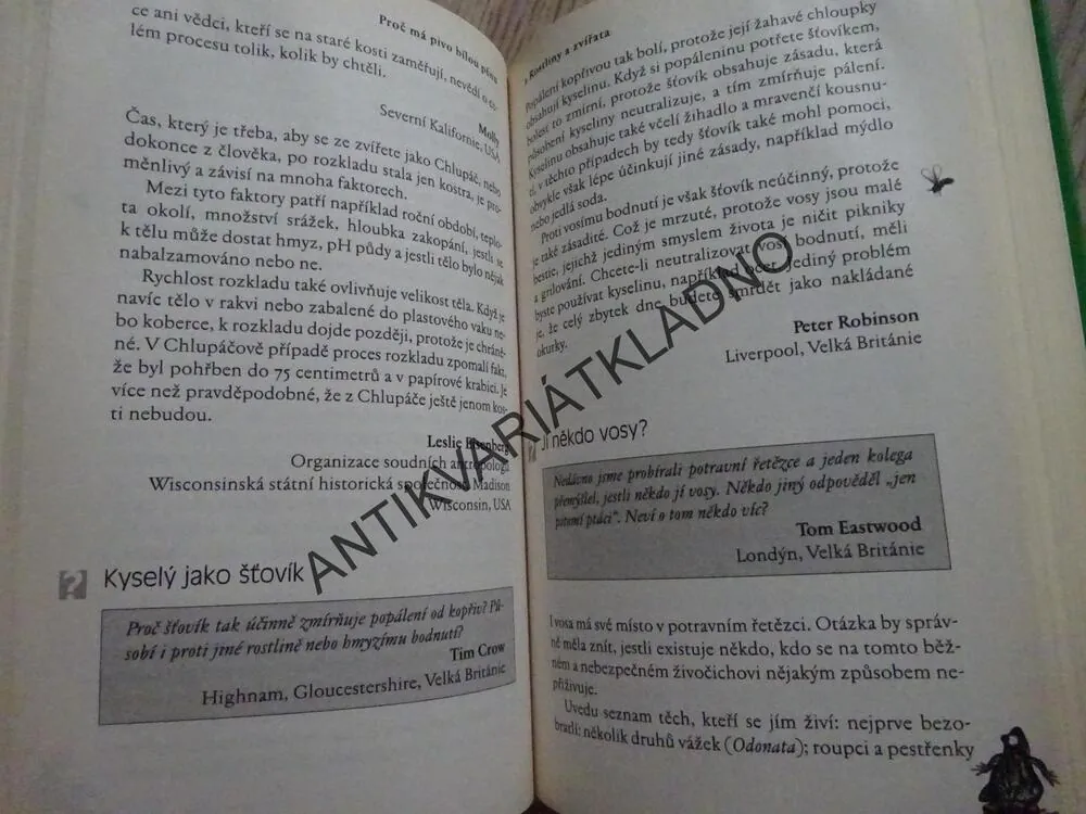 PROČ MÁ PIVO BÍLOU PĚNU, MICK O'HARE, **an