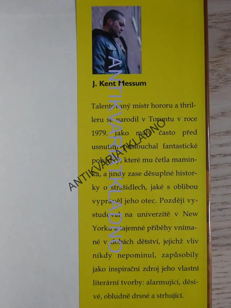 NÁVNADA, J. KENT MESSUM, **an