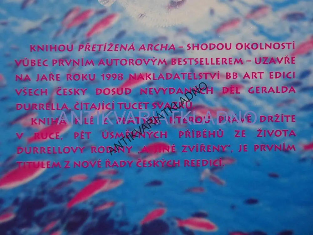 FILÉ Z PLATÝSE, GERALD DURRELL, **an