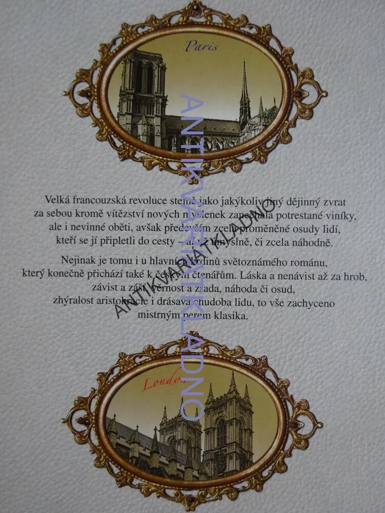 PŘÍBĚH DVOU MĚST, CHARLES DICKENS