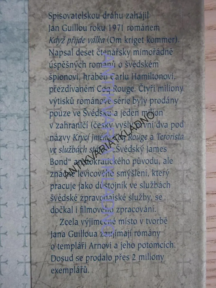 KRÁLOVSTVÍ NA KONCI CESTY, JAN GUILLOU, **an
