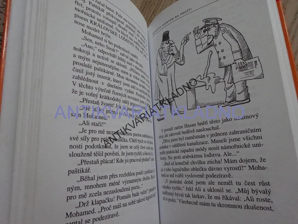 DETEKTIV SVENTON NA POUŠTI, AKE HOLMBERG, **an