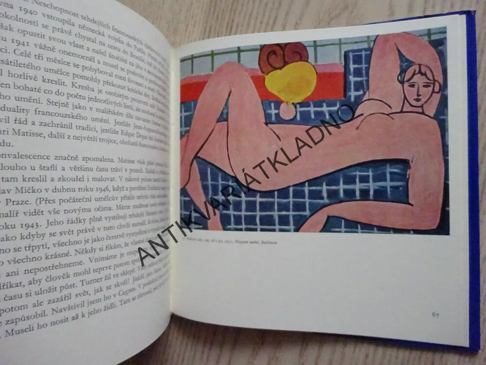 MALÁ GALERIE - HENRI MATISSE, **an