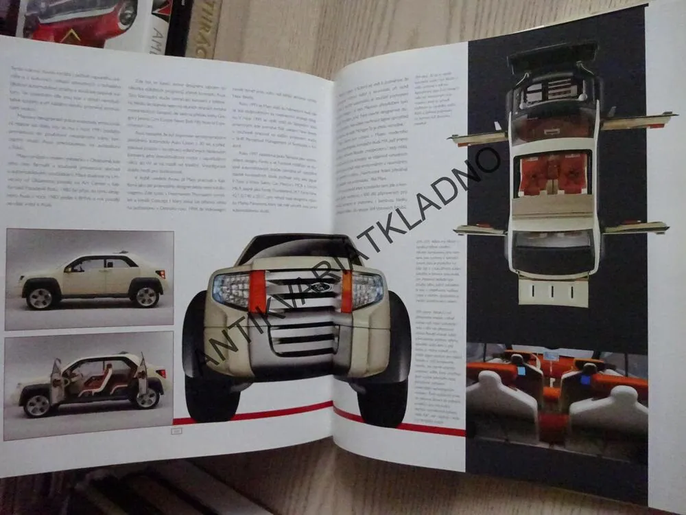 PROTOTYPY, AUTOMOBILOVÝ DESIGN 20. A 21. STOLETÍ, LARRY EDSALL, **an