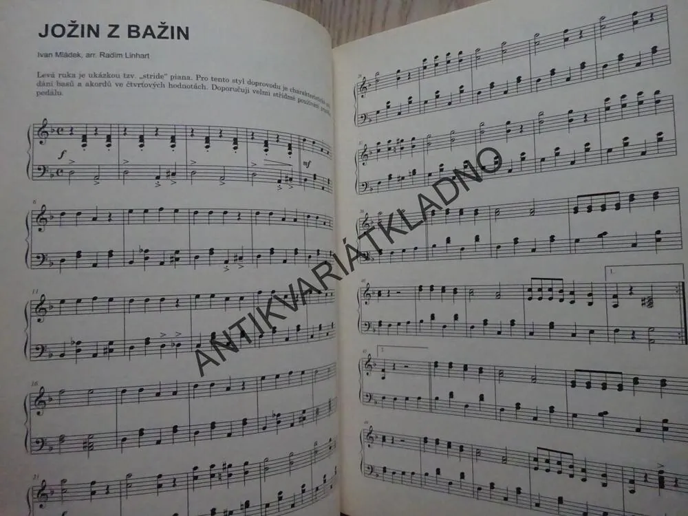 SLAVNÉ MELODIE V LEHKÉ ÚPRAVĚ PRO KLAVÍR 3, **an