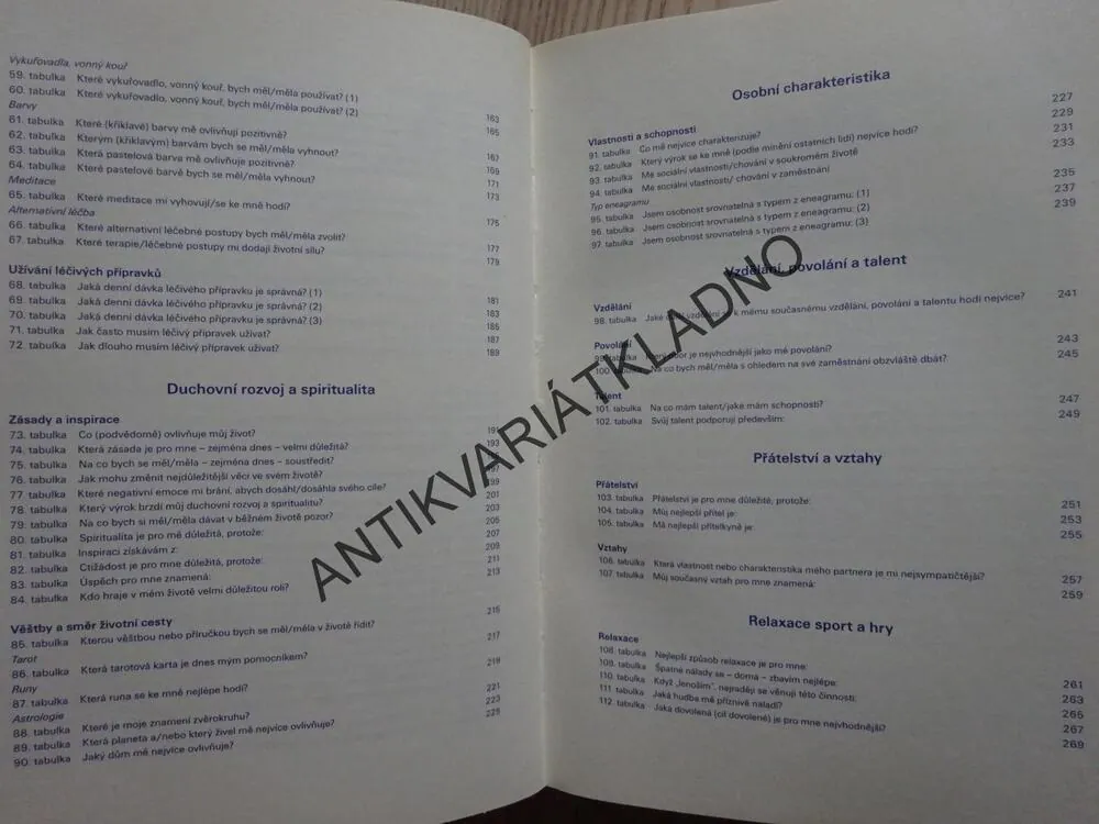 PRAKTICKÉ VYUŽITÍ VĚŠTECKÉHO KYVADLA, PETRA SONNENBERG, **an
