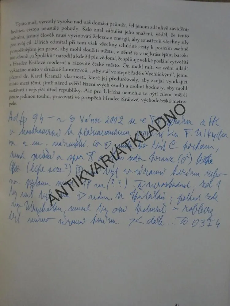 HRADEC KRÁLOVÉ, ALOIS KUBIČEK, ZDENĚK WIRTH, **an