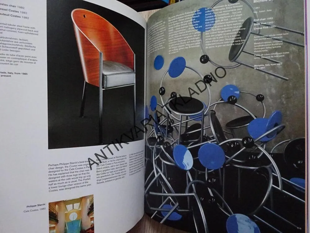 MODERN CHAIRS, CHARLOTTE AND PETER FIELL, VÍCEJAZYČNÉ, **an