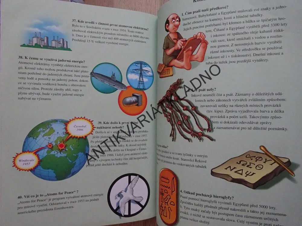 OTÁZKY A ODPOVĚDI PRO ZVÍDAVÉ DĚTI, VÍŠ O TOM?, **an