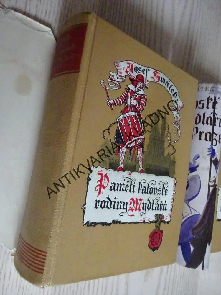 PAMĚTI KATOVSKÉ RODINY MYDLÁŘŮ, 1-2, JOSEF SVÁTEK, **an