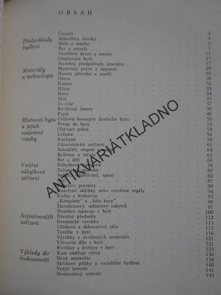 MODERNÍ BYTOVÝ INTERIÉR, J. E. KOULA, **an