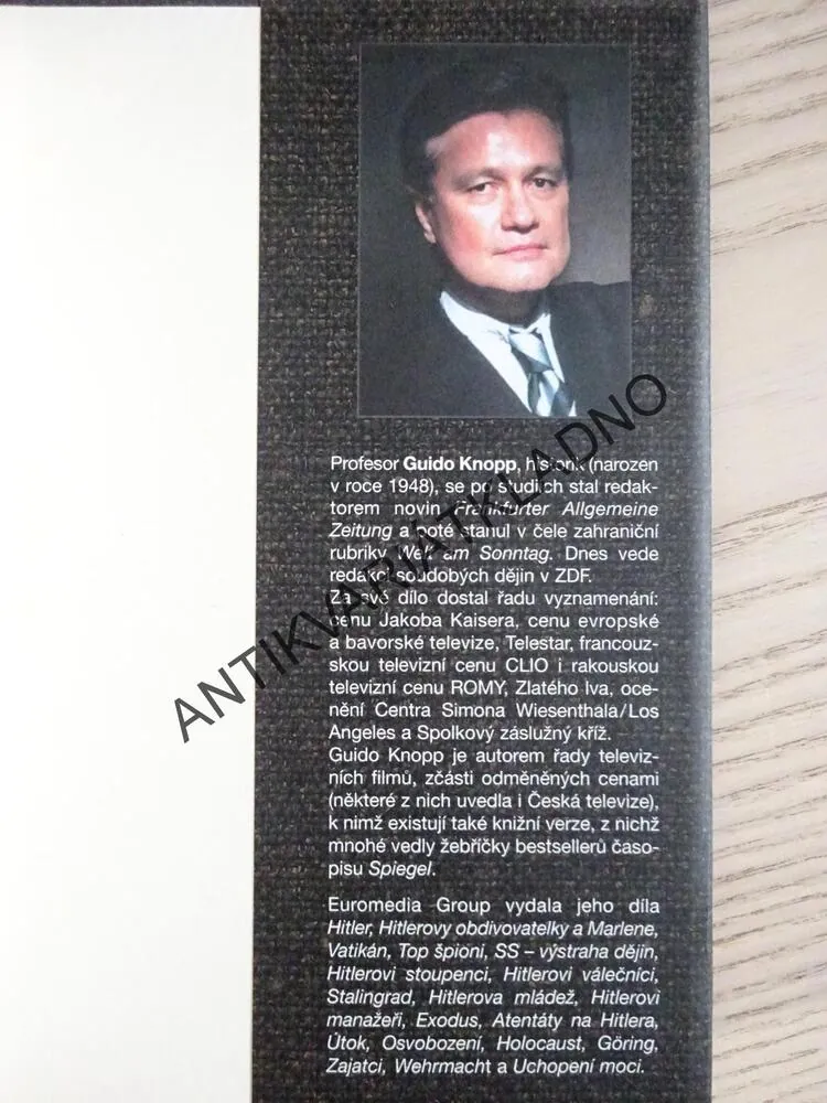 HRABĚ VON STAUFFENBERG, PRAVDIVÝ PŘÍBĚH, GUIDO KNOPP, **an