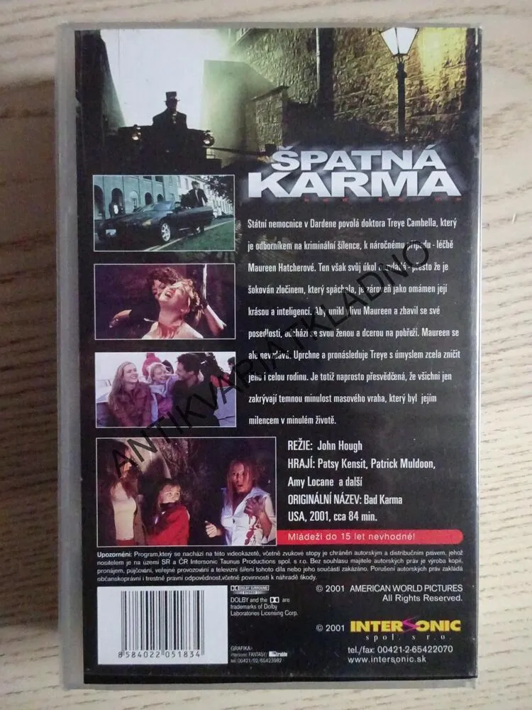 ŠPATNÁ KARMA, VHS