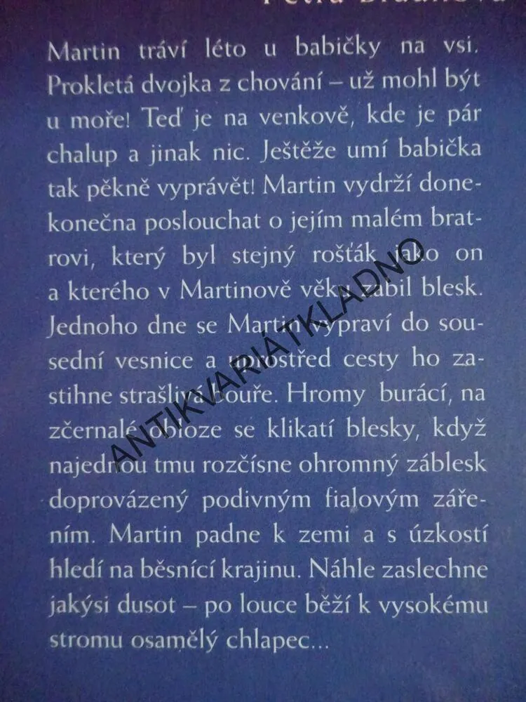 ZTRACENI V ČASE, PETRA BRAUNOVÁ, **an
