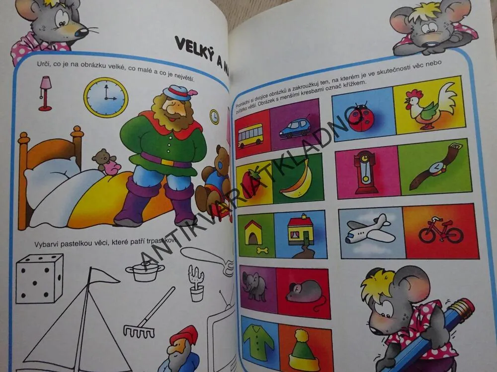 PRVNÍ KROKY, VELKÝ A MALÝ, **an