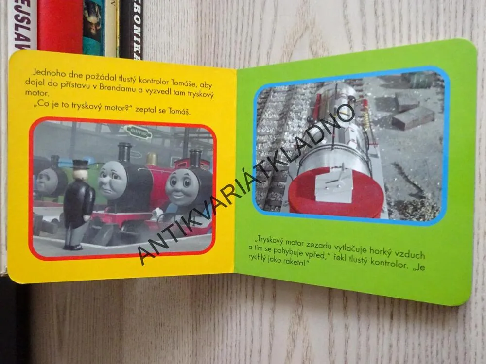 TOMÁŠ A TRYSKOVÝ MOTOR, TOMÁŠ A JEHO PŘÁTELÉ, MAŠINKA, ŽELEZNICE, **an