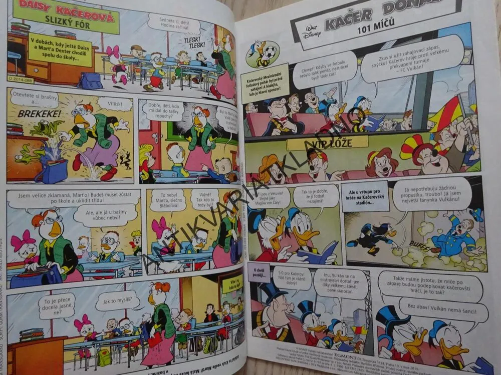 KAČER DONALD, 12/2015, komiks DISNEY