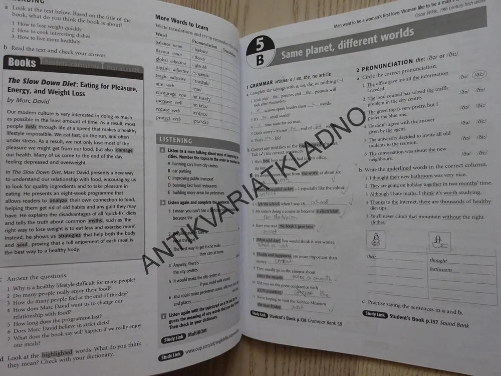 NEW ENGLISH FILE, PRACOVNÍ SEŠIT, OXFORD ENGLISH, CLIVE OXENDEN, ANGLIČTINA, ANGLICKY, UČEBNICE