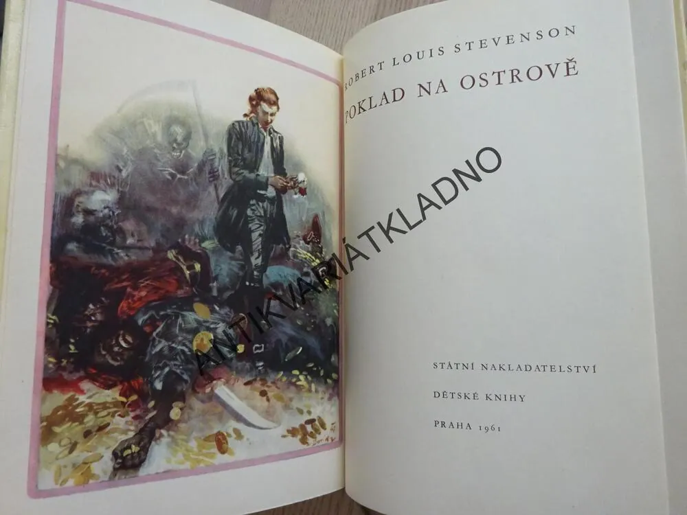 OSTROV POKLADŮ, ROBERT LOUISE STEVENSON, **an